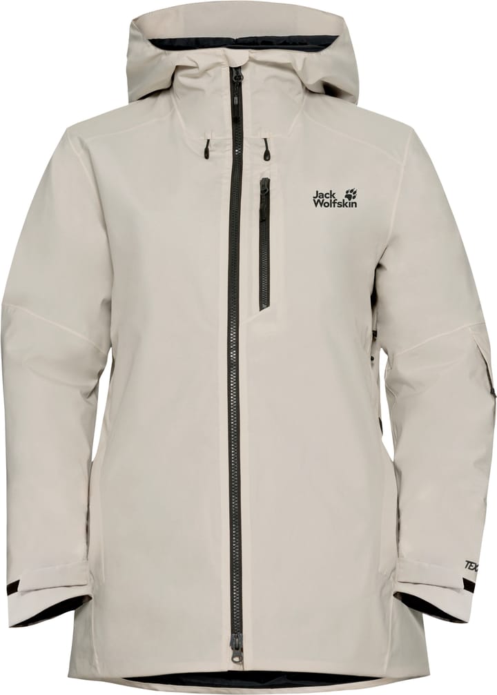 Jack Wolfskin Women's Flowline 3in1 Jacket Pale Sand Jack Wolfskin