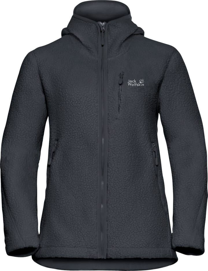 Jack Wolfskin Women's Cradle Mountain Pile Full Zip Phantom Jack Wolfskin