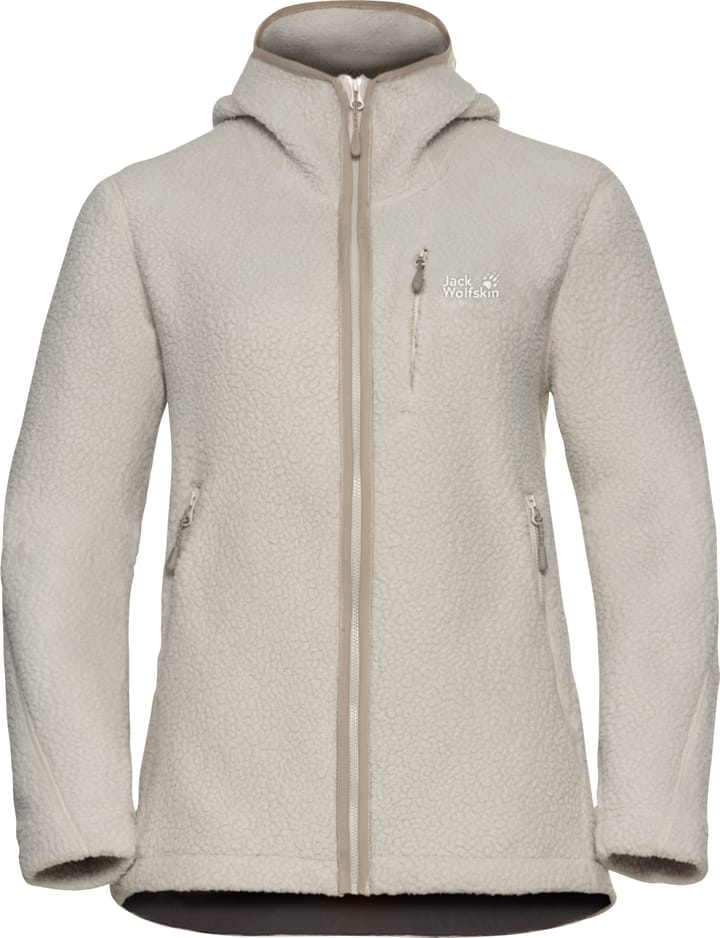 Jack Wolfskin Women's Cradle Mountain Pile Full Zip Pale Sand Jack Wolfskin
