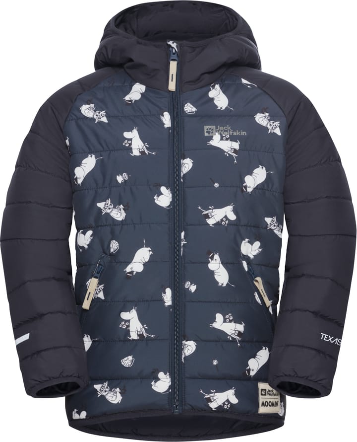 Jack Wolfskin Kid's Moomin Ins Jacket Icon Midnight Sky Jack Wolfskin