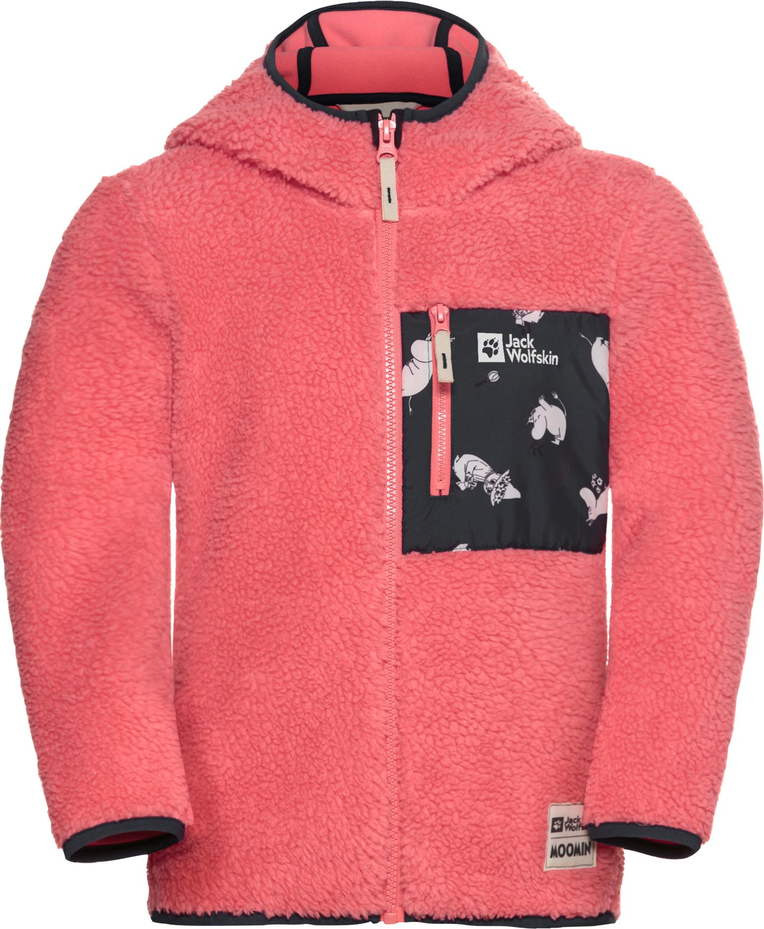Jack Wolfskin Kids' Moomin Ice Curl Sunset Coral