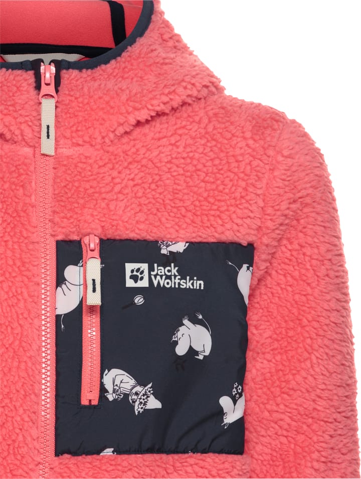 Jack Wolfskin Kids' Moomin Ice Curl Sunset Coral Jack Wolfskin