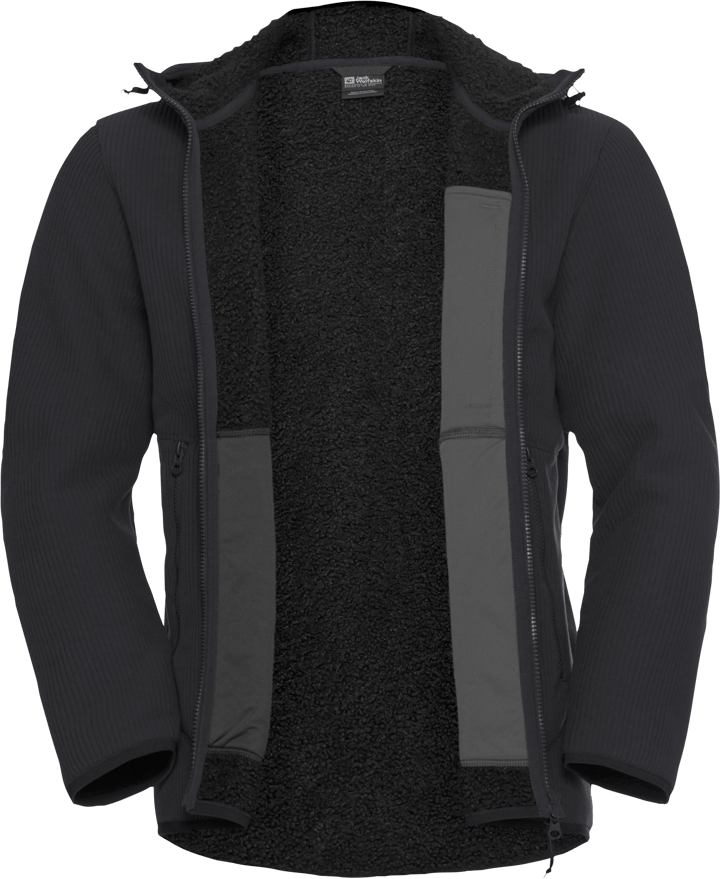 Jack Wolfskin Men's Lake Ridge Hooded Jacket Black Jack Wolfskin