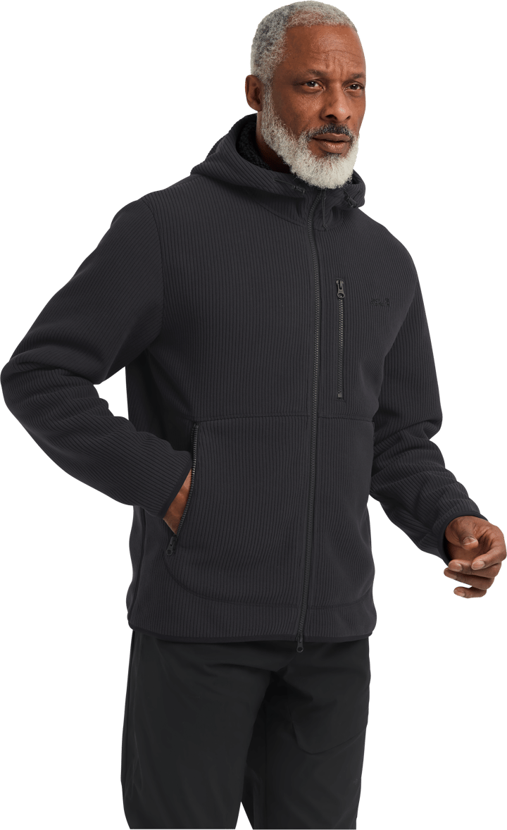Jack Wolfskin Men's Lake Ridge Hooded Jacket Black Jack Wolfskin