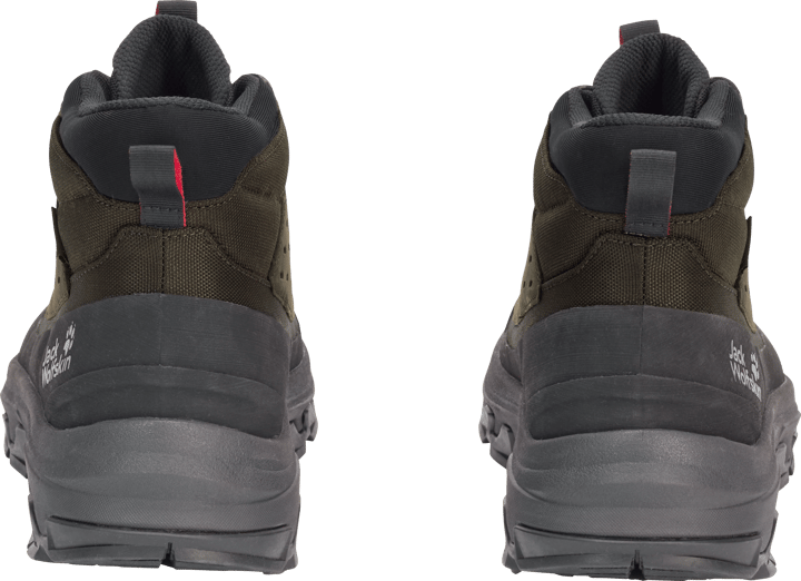 Jack Wolfskin Men's Apex Hike Texapore Mid Obsidian Moss Jack Wolfskin