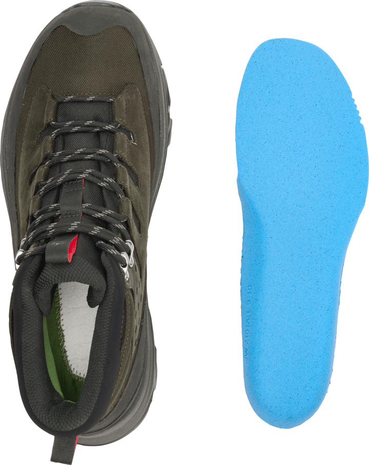 Jack Wolfskin Men's Apex Hike Texapore Mid Obsidian Moss Jack Wolfskin