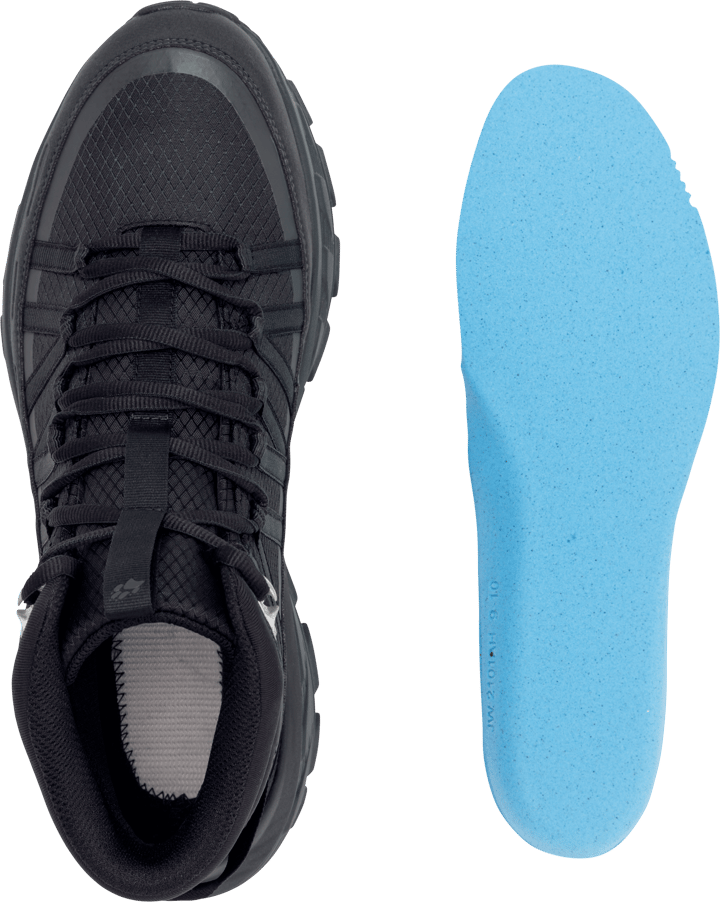 Jack Wolfskin Men's Wild Hike Texapore Mid Black Jack Wolfskin
