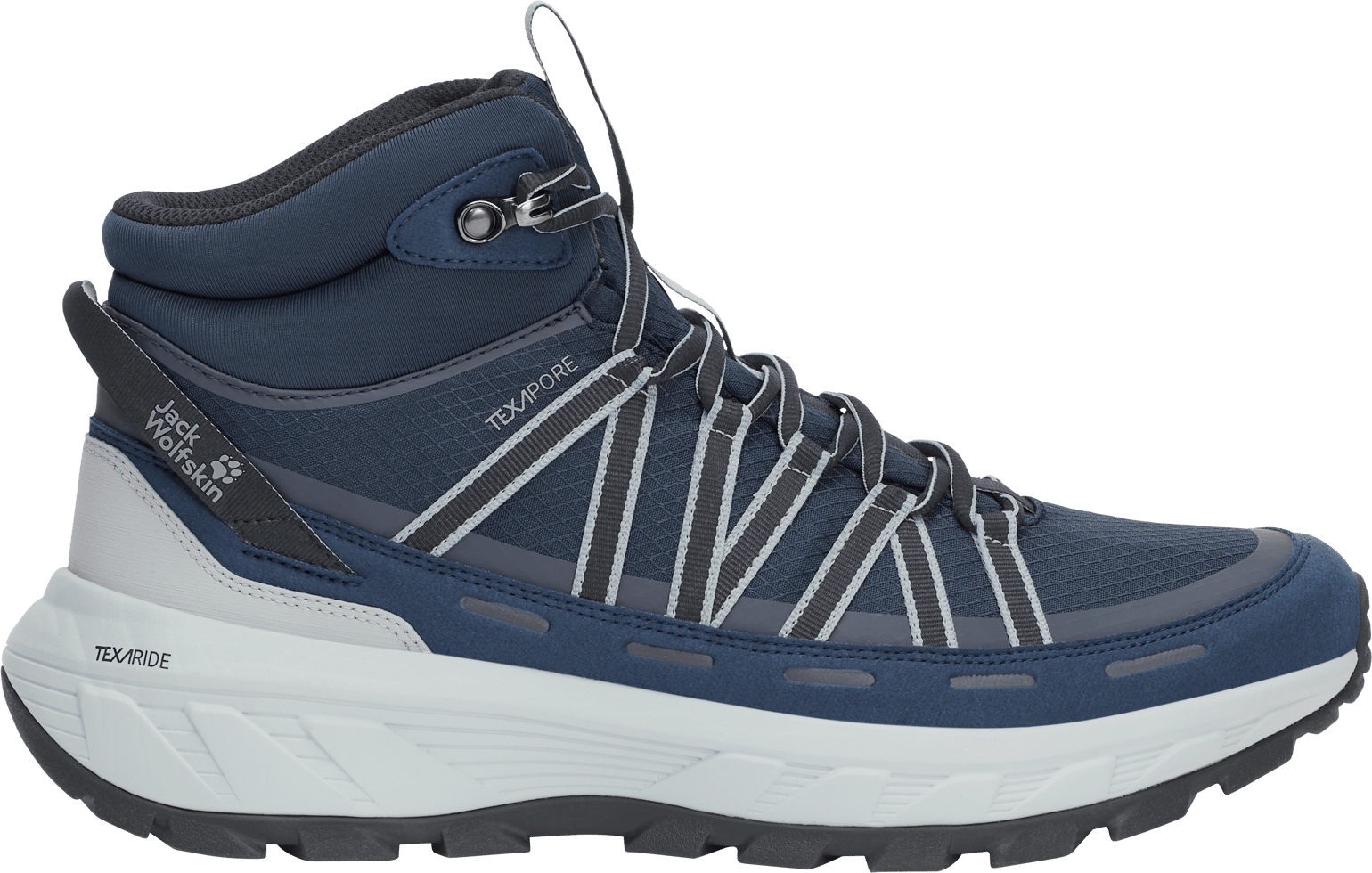 Jack Wolfskin Men's Wild Hike Texapore Mid Midnight Sky