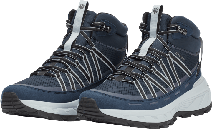 Jack Wolfskin Men's Wild Hike Texapore Mid Midnight Sky Jack Wolfskin