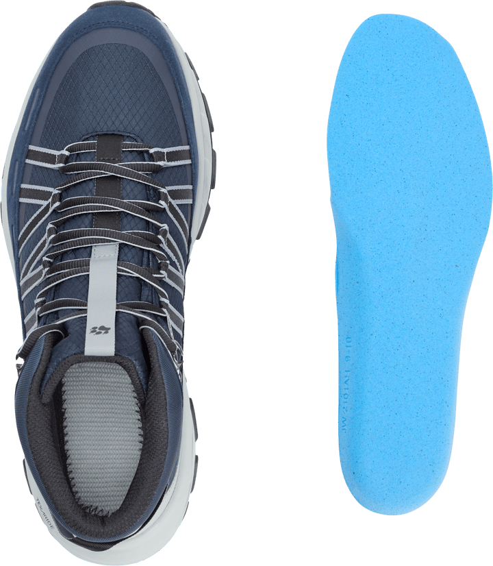Jack Wolfskin Men's Wild Hike Texapore Mid Midnight Sky Jack Wolfskin