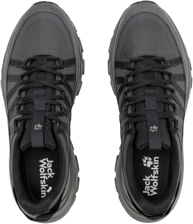 Jack Wolfskin Men's Wild Hike Texapore Low Black / Phantom Jack Wolfskin