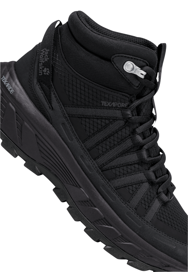 Jack Wolfskin Women's Wild Hike Texapore Mid Black Jack Wolfskin