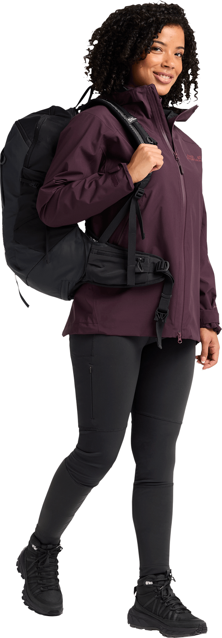 Jack Wolfskin Women's Wild Hike Texapore Mid Black Jack Wolfskin