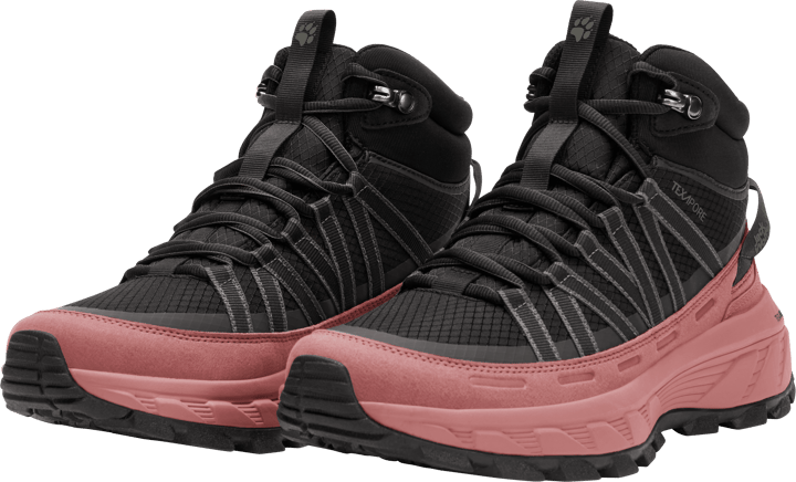 Jack Wolfskin Women's Wild Hike Texapore Mid Mineral Red Jack Wolfskin