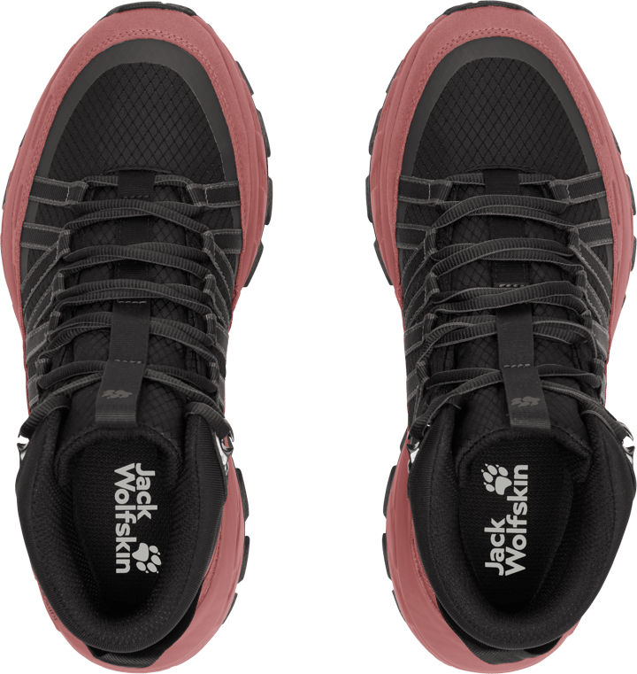 Jack Wolfskin Women's Wild Hike Texapore Mid Mineral Red Jack Wolfskin