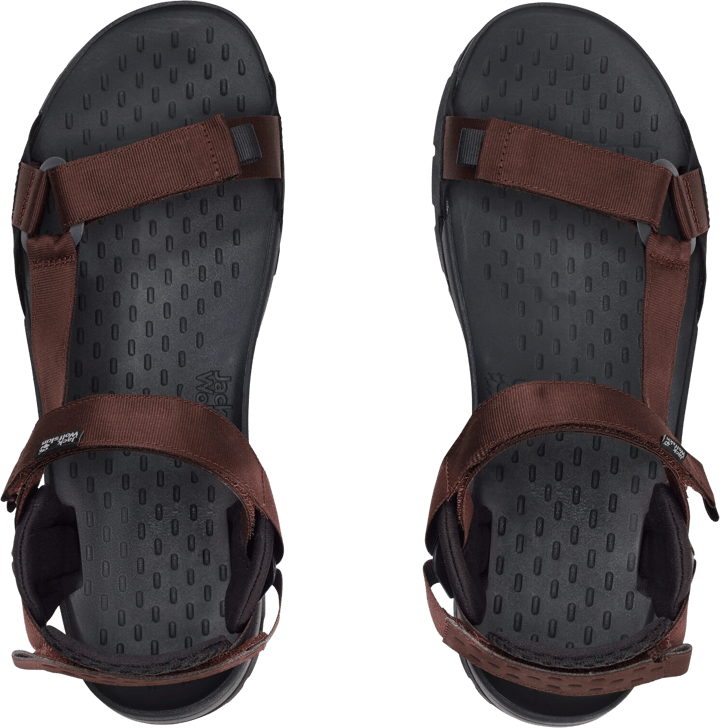 Jack Wolfskin Men's Ridge Sandal Dark Mahogany Jack Wolfskin