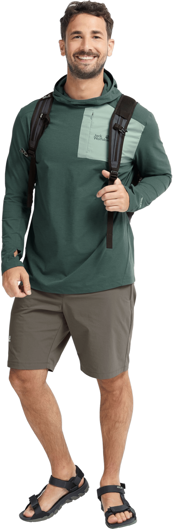 Jack Wolfskin Men's Ridge Sandal Black Jack Wolfskin