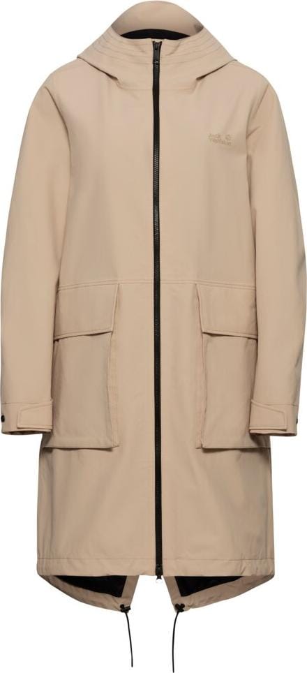 Jack Wolfskin Women's Nabur 2L Coat Oat Jack Wolfskin