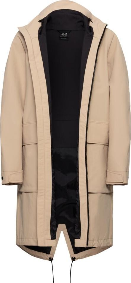 Jack Wolfskin Women's Nabur 2L Coat Oat Jack Wolfskin