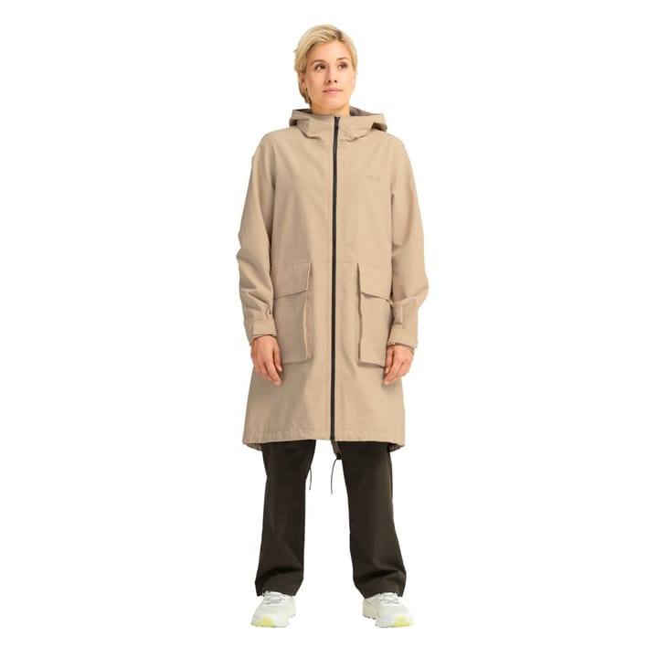 Jack Wolfskin Women's Nabur 2L Coat Oat Jack Wolfskin
