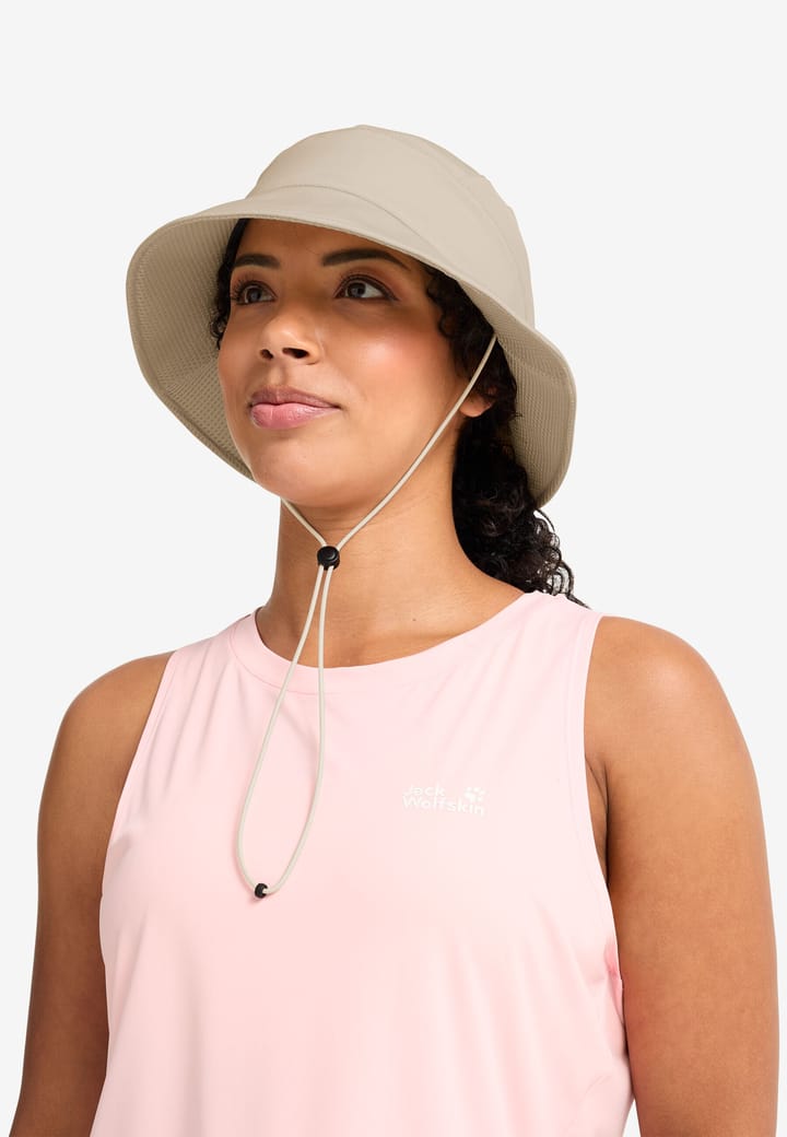 Jack Wolfskin Women's Wingbow Hat Oyster Jack Wolfskin