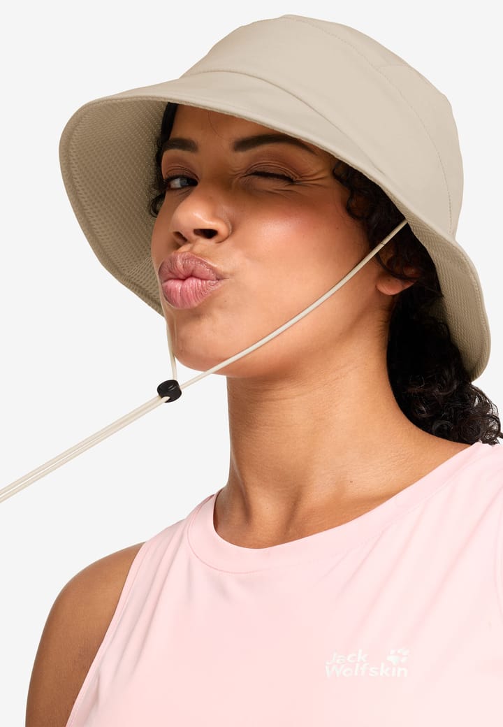 Jack Wolfskin Women's Wingbow Hat Oyster Jack Wolfskin