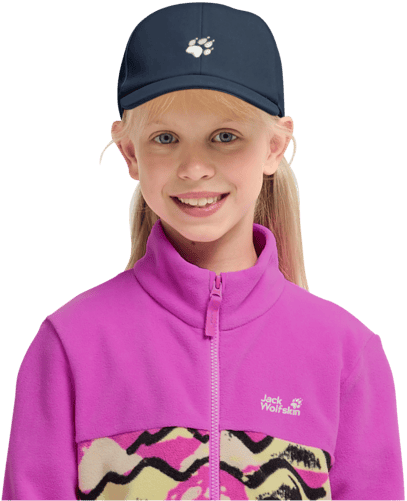 Jack Wolfskin Kids' Baseball Cap Midnight Sky Jack Wolfskin