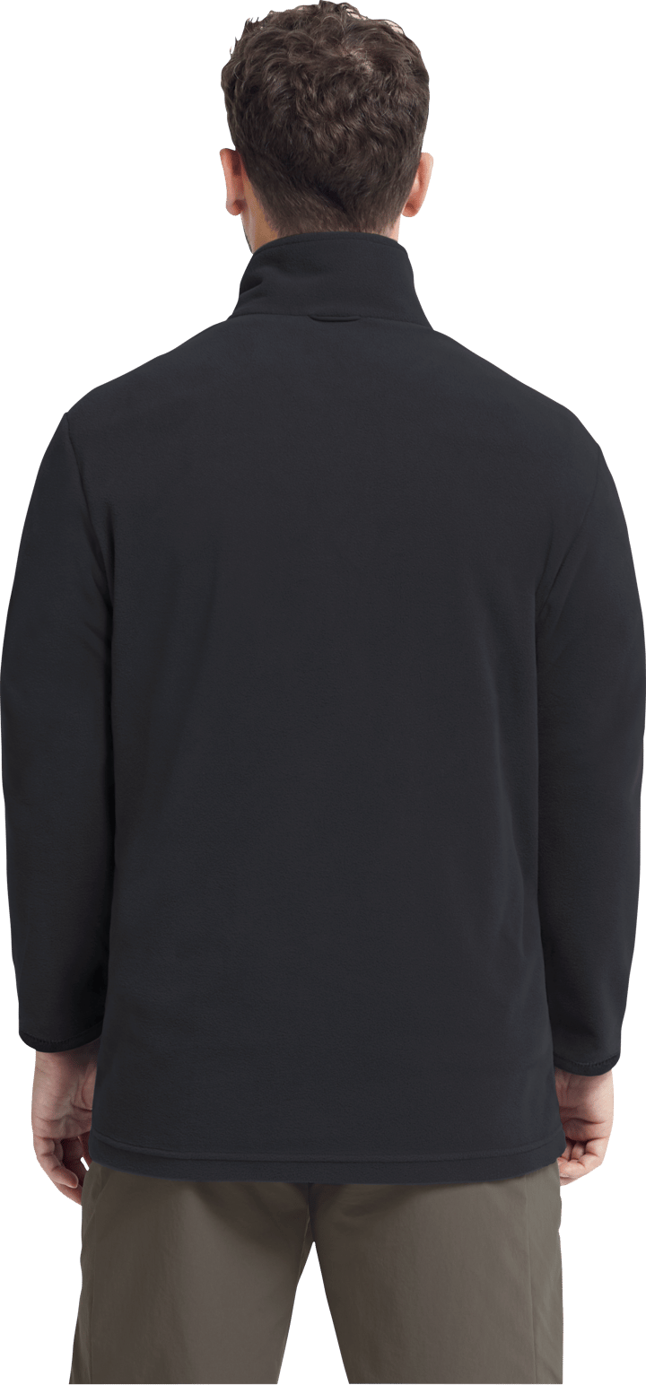 Jack Wolfskin Men's Taunus 100 Full Zip  Black Jack Wolfskin