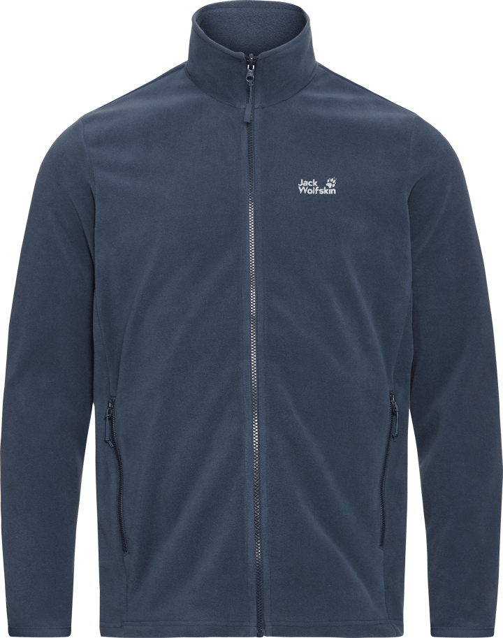 Jack Wolfskin Men's Taunus 100 Full Zip  Midnight Sky Jack Wolfskin