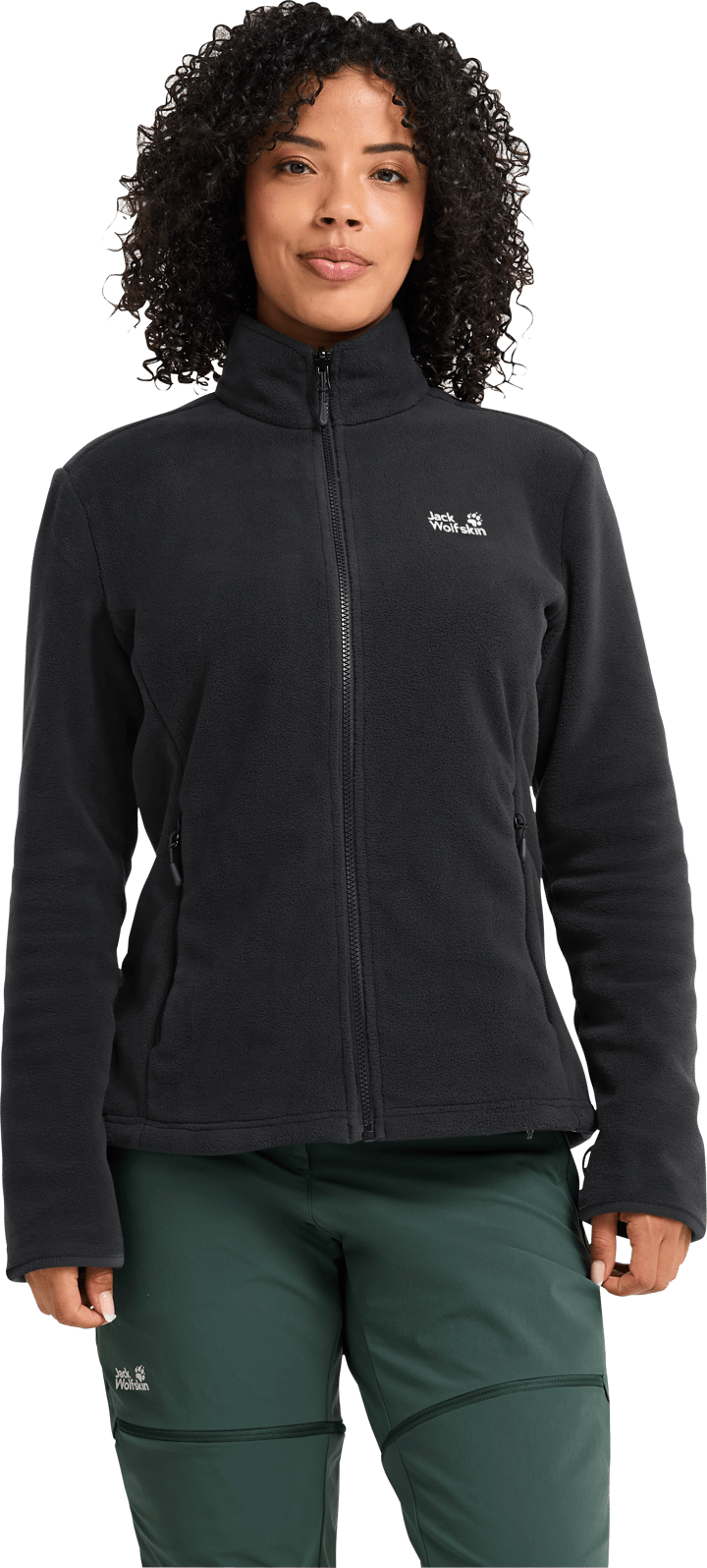Jack Wolfskin Women's Taunus 200 Full Zip Black Jack Wolfskin
