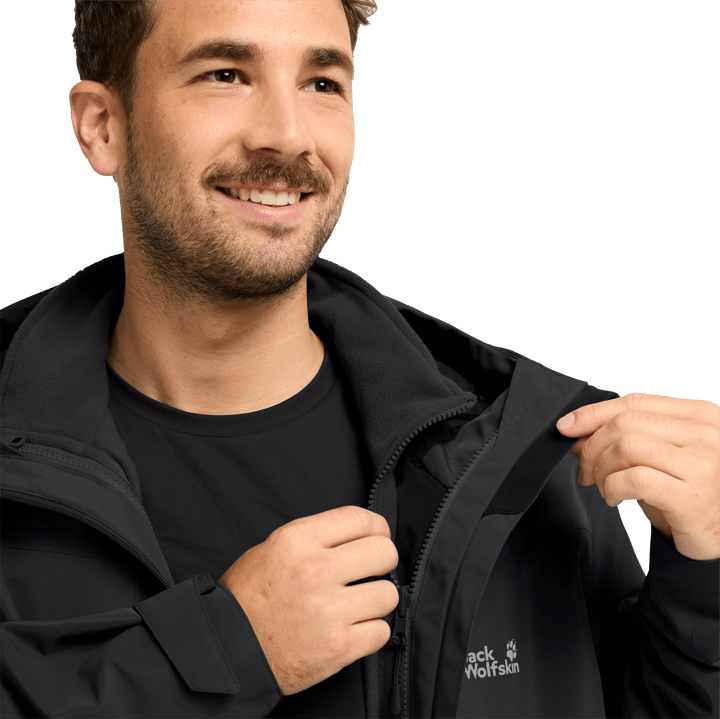 Jack Wolfskin Men's Flextrail 2L Jacket Black Jack Wolfskin