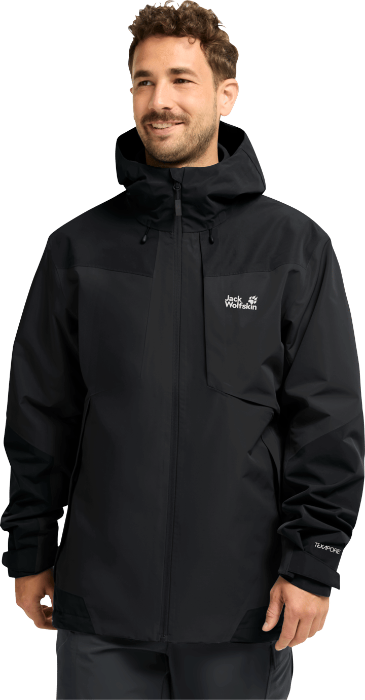 Jack Wolfskin Men's Flextrail 2L Jacket Phantom Jack Wolfskin