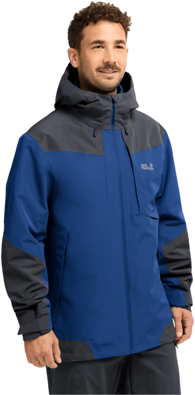Jack Wolfskin Men's Flextrail 2L Jacket Blue Orchid Jack Wolfskin