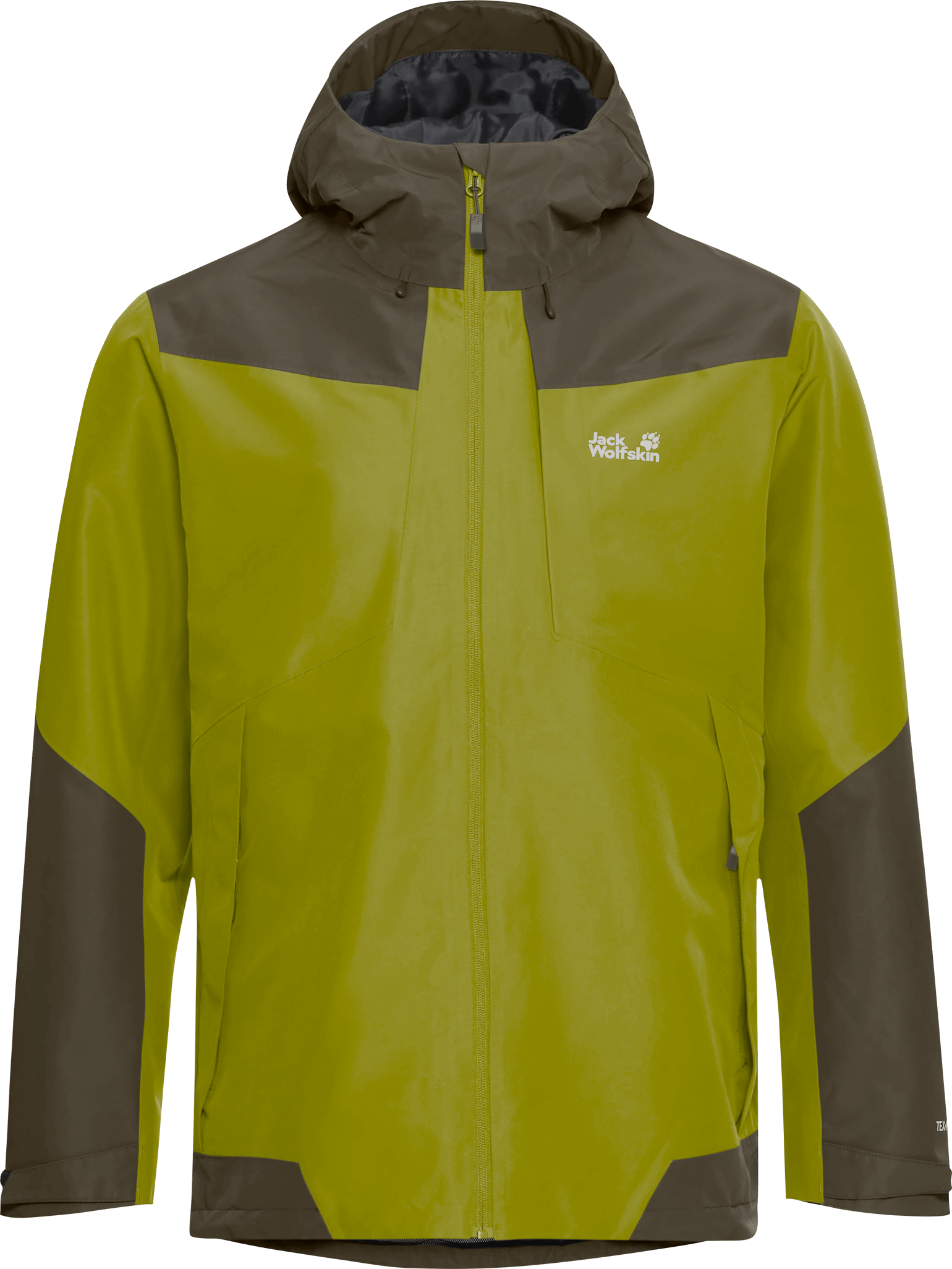 Jack Wolfskin Men's Flextrail 2L Jacket Khaki Green