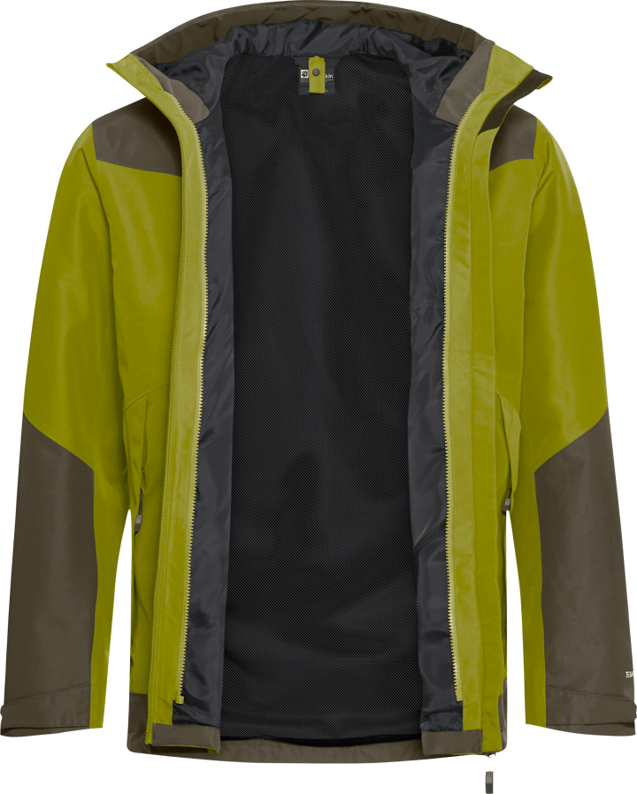Jack Wolfskin Men's Flextrail 2L Jacket Khaki Green Jack Wolfskin