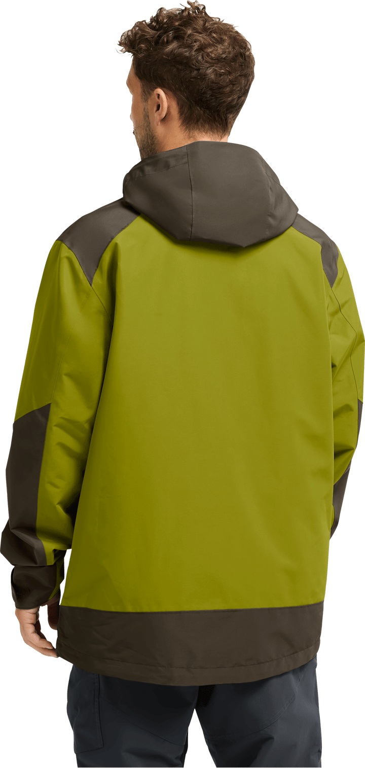 Jack Wolfskin Men's Flextrail 2L Jacket Khaki Green Jack Wolfskin