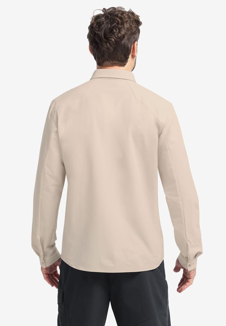 Jack Wolfskin Men's Prelight Suncool Ls Shirt Oyster Jack Wolfskin