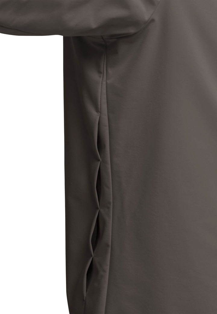 Jack Wolfskin Men's Prelight Suncool Ls Shirt Flint Jack Wolfskin