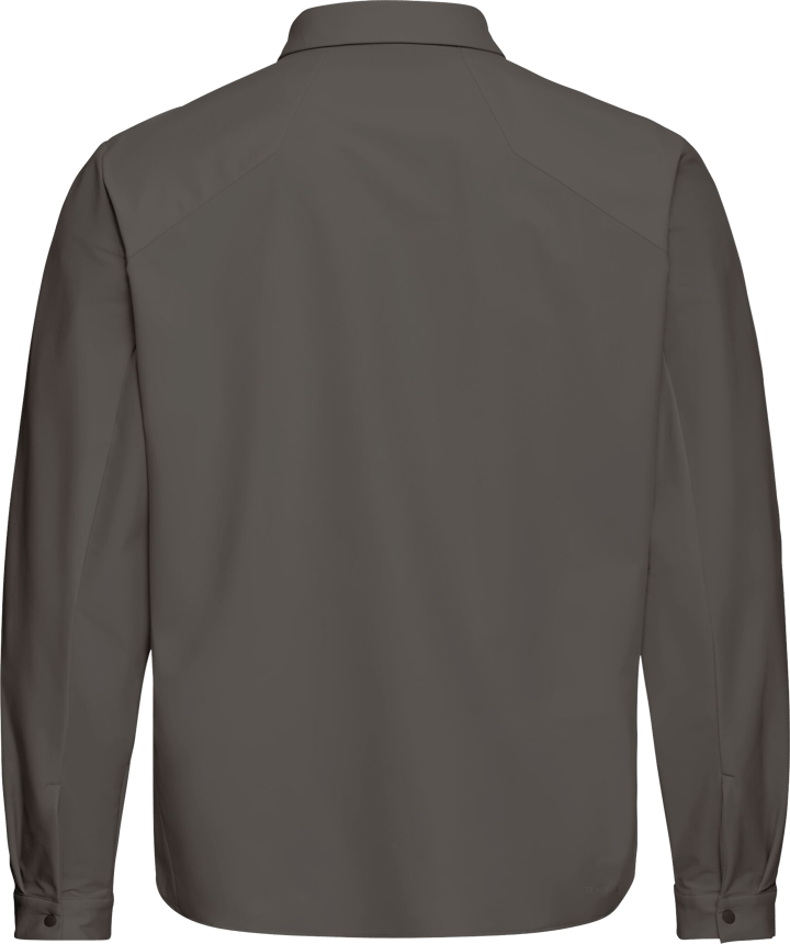 Jack Wolfskin Men's Prelight Suncool Ls Shirt Flint Jack Wolfskin