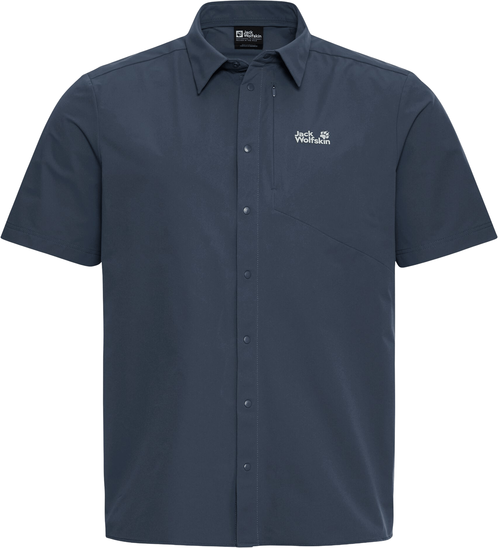 Jack Wolfskin Men's Prelight Suncool Shirt Midnight Sky