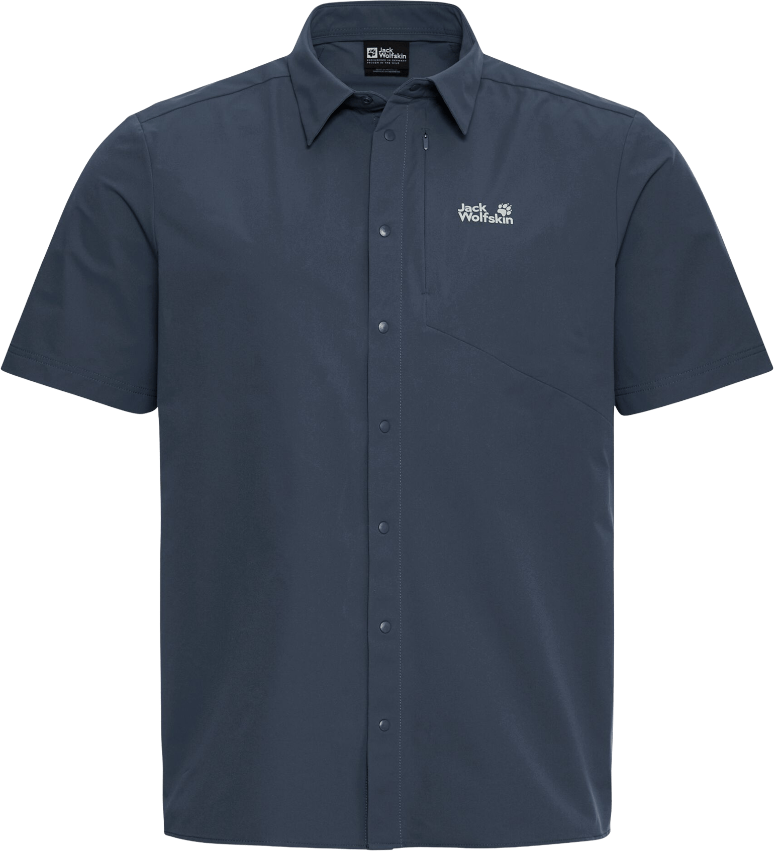 Jack Wolfskin Men's Prelight Suncool Shirt Midnight Sky