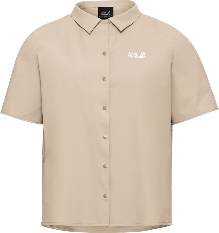 Jack Wolfskin Women's Prelight Suncool Shirt Oyster Jack Wolfskin