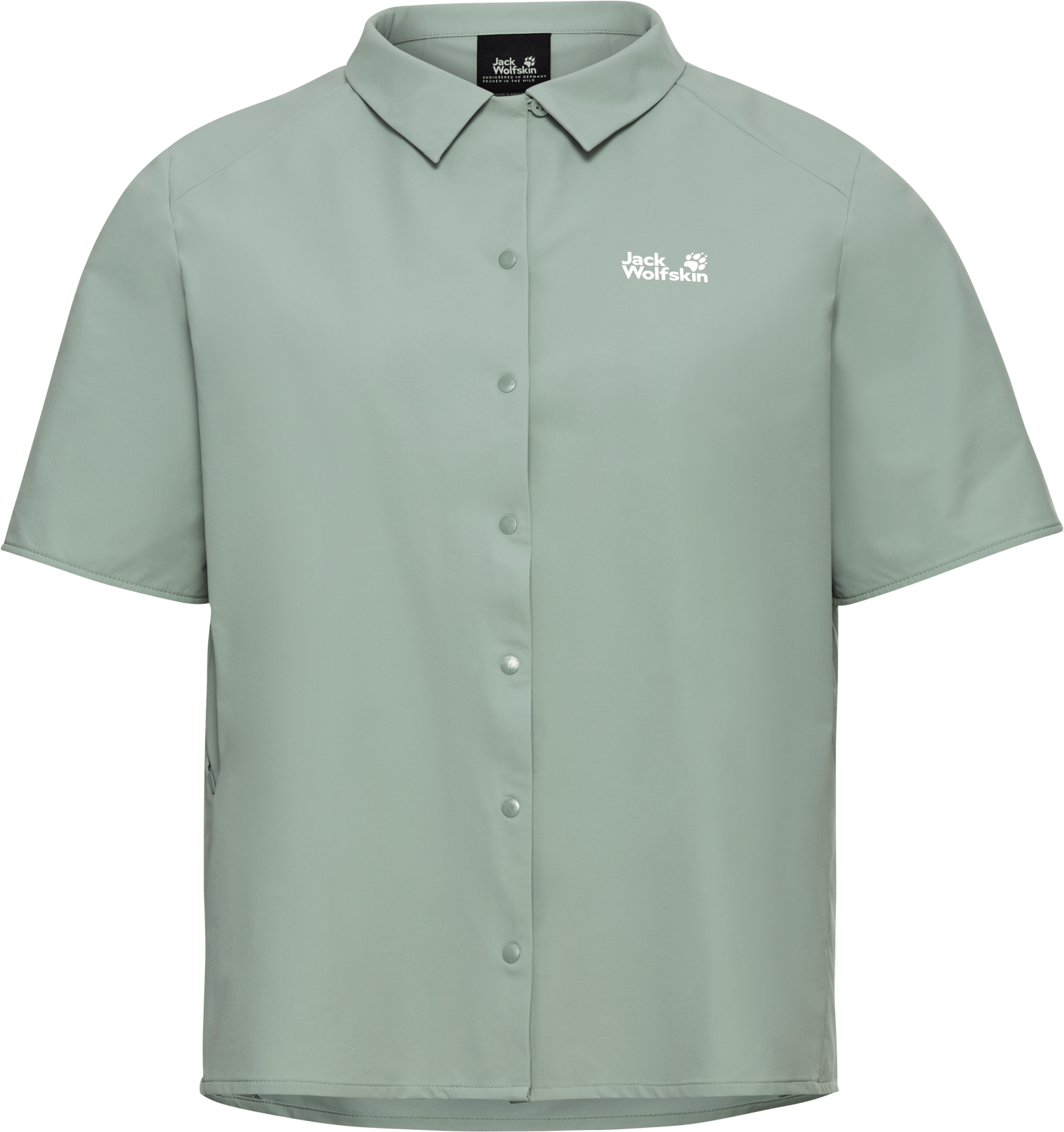 Jack Wolfskin Women's Prelight Suncool Shirt Green Zinnia