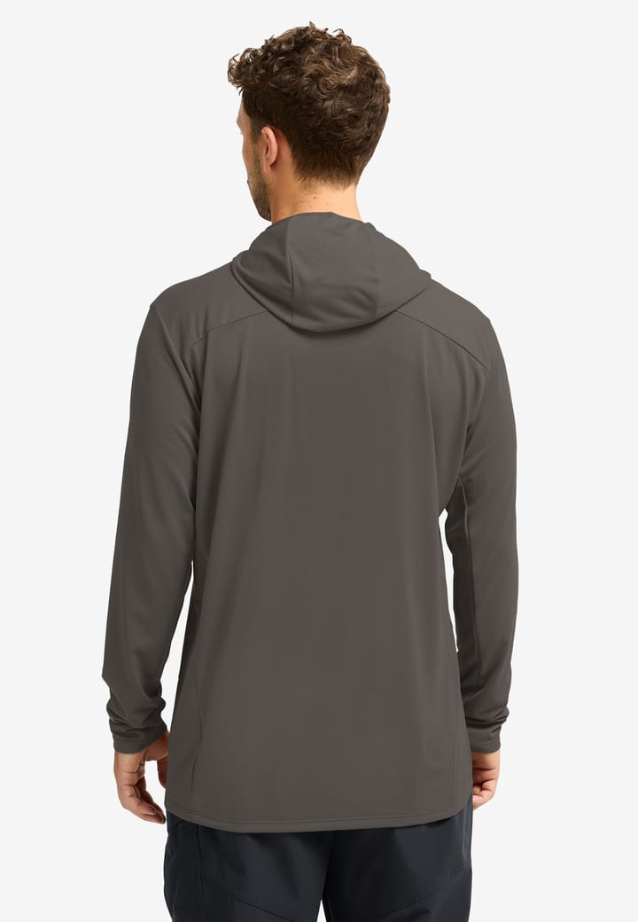 Jack Wolfskin Men's Prelight Suncool Hoody Flint Jack Wolfskin