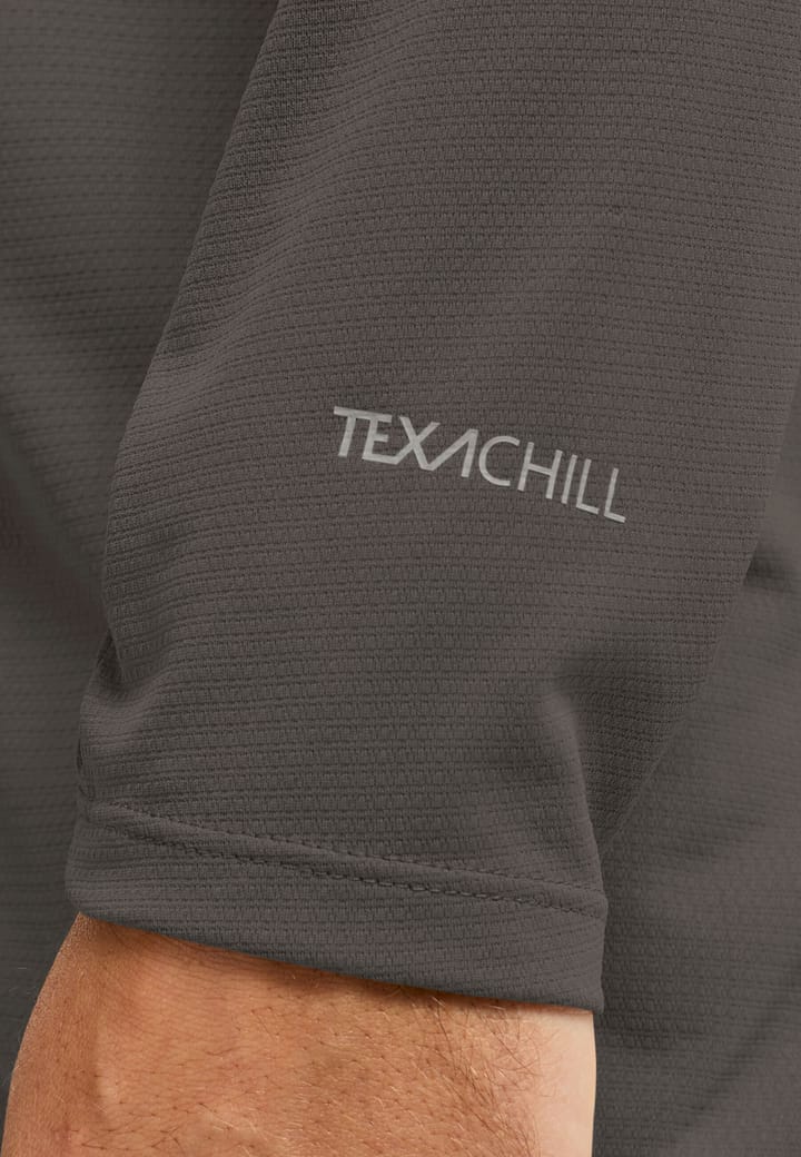 Jack Wolfskin Men's Prelight Suncool Hoody Flint Jack Wolfskin