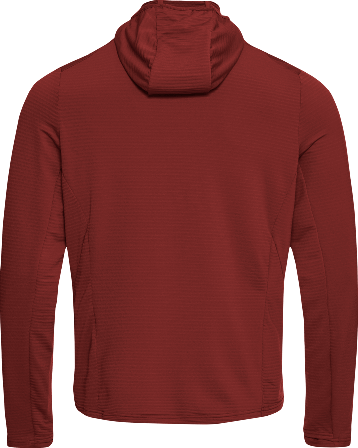 Jack Wolfskin Men's Litestride Hooded Full Zip Merlot Jack Wolfskin