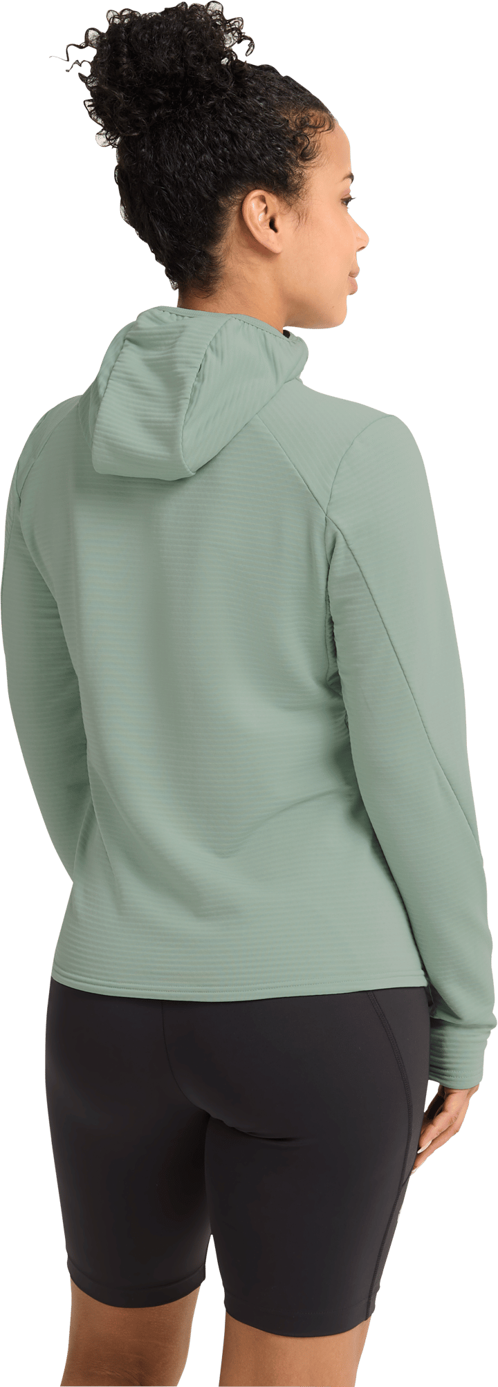 Jack Wolfskin Women's Litestride Hooded Full Zip Green Zinnia Jack Wolfskin