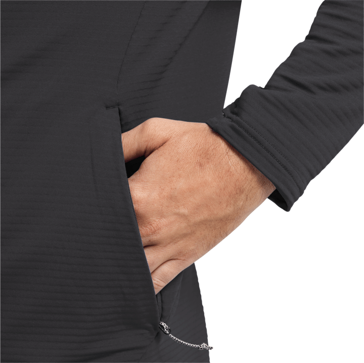 Jack Wolfskin Men's Litestride Full Zip Black Jack Wolfskin