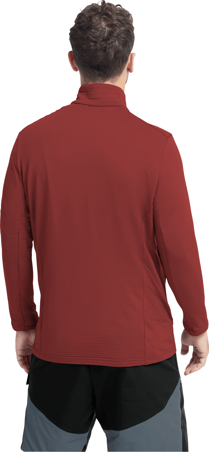 Jack Wolfskin Men's Litestride Full Zip Merlot Jack Wolfskin