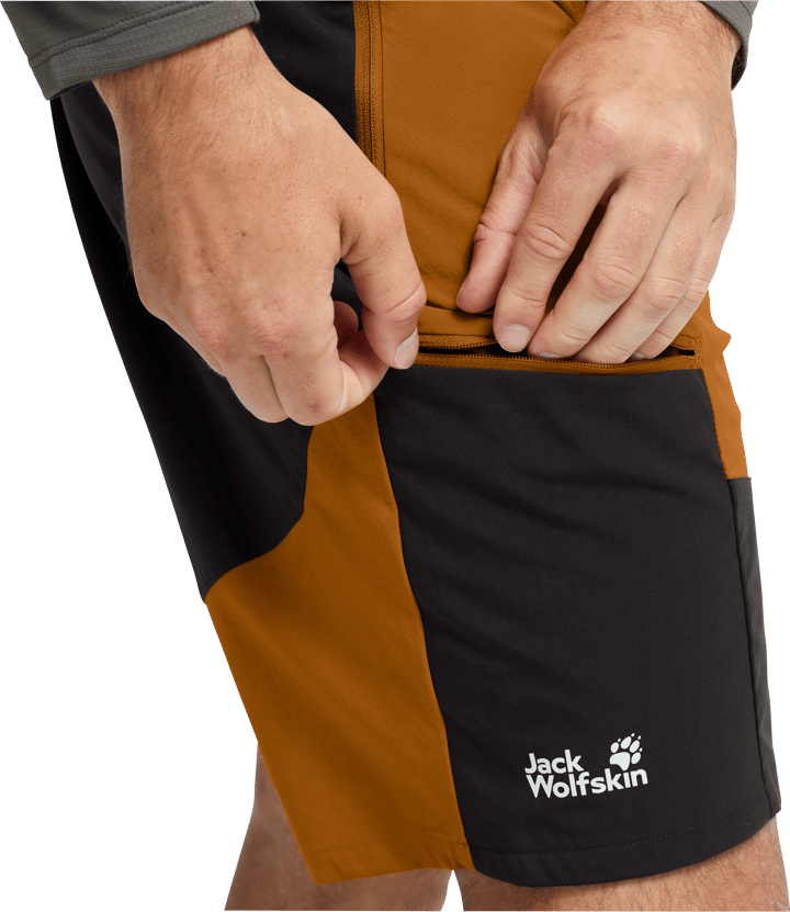 Jack Wolfskin Men's Ridge Hike Shorts Autumn Leaves Jack Wolfskin